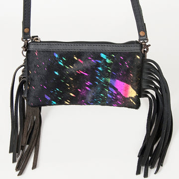 American Darling Organiser Hair On Genuine Leather Western Women Bag Handbag Purse | Travel Bags College Casual